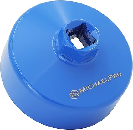 MichaelPro 64.5mm Forged Steel Oil Filter Cap Wrench for Toyota, Lexus, 14 flutes | Easily Remove Stubborn Oil Filters | Tough Lexus & Toyota Oil Filter Tool | MP009081