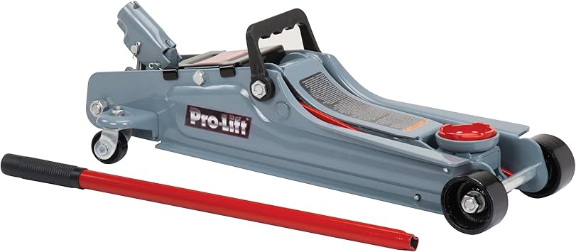 Pro-Lift F-767 Grey Low Profile Floor Jack - 2 Ton Capacity