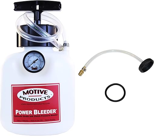 Motive Products 0107 Power Bleeder 2-Quart Tank with Hose and Adapter, Compatible with Mid-Late Model Ford Vehicles