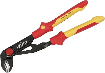 Wiha 32956 | Insulated Push Button Water Pump Pliers 10.0