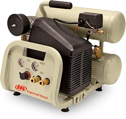 Twin-Stack P1IU-A9 2 HP 4 Gallon Portable Air Compressor