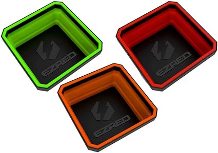 EZRED - EZR-BCK18 EZTRAY Collapsible Parts Tray, Set of 3