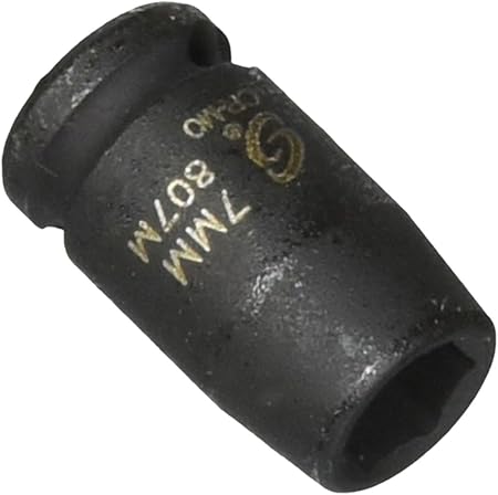 Sunex 807m 1/4-Inch Drive 7-Mm Impact Socket