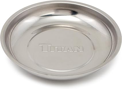 Titan 21264 5-7/8 Round Magnetic Parts Tray