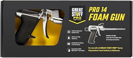 Great Stuff Pro 14 Foam Dispensing Gun, Silver