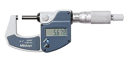 Mitutoyo 293-831-30 Digimatic Micrometer, Range: 0-1