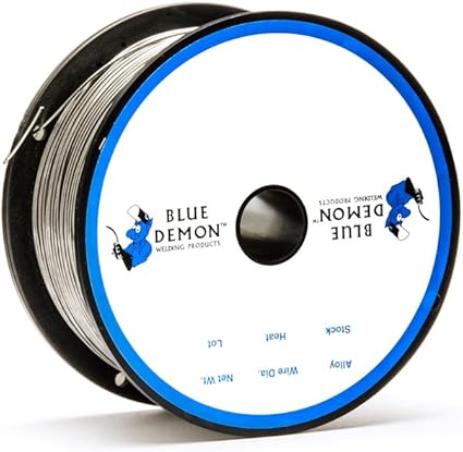 Blue Demon 308LFC-O X .035 X 1# Spool stainless steel flux cored gasless welding wire