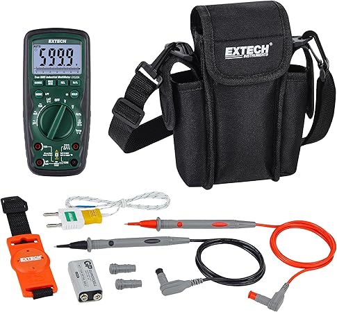 Extech EX520A High Accuracy True RMS Multimeter (0.09%)