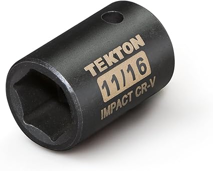 TEKTON 1/2 Inch Drive x 11/16 Inch 6-Point Impact Socket | 47754