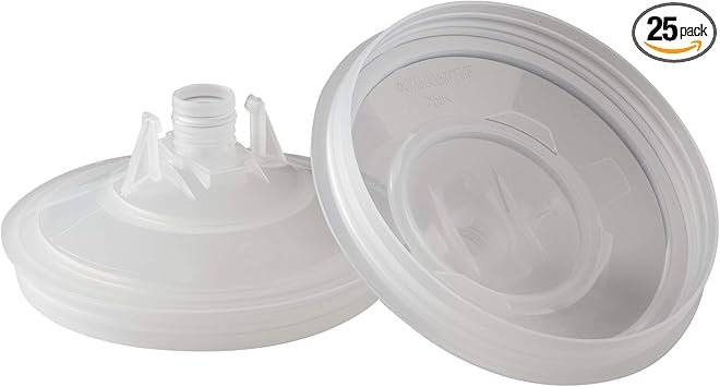 3M PPS (Original Series) Disposable Lids, 16200, Standard and Large, 200 Micron Filter, 25 lids per case