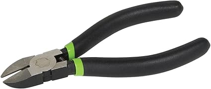 Greenlee 0251-06D Diagonal Cutting Pliers, Mini Dipped Grip, 6