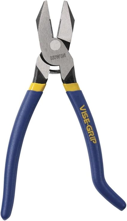 IRWIN VISE-GRIP Pliers, Iron Worker's, 9-Inch (2078909), Blue