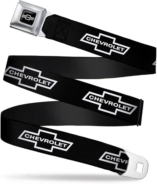 Buckle-Down Men's Seatbelt Belt Chevy Wch044