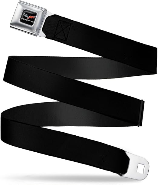 Buckle-Down Seatbelt Belt - Black - 1.0