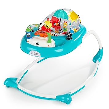 Baby Einstein Sky Explorers Baby Walker Activity Center and Sensory Play Learning-Toy with Lights, Songs and Sounds, Age 6 Months+, Blue