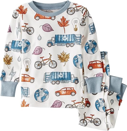 little planet by carter's Baby and Toddler 2-Piece Pajamas Made with Organic Cotton