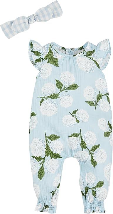 Mud Pie baby-girls Baby Girl Hydrangea 1pc W Hb;