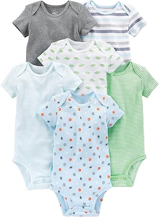 Simple Joys by Carter's baby-boys 6-pack Short-sleeve Bodysuit