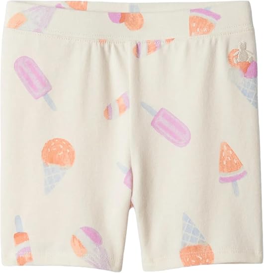 GAP Baby-Girls Bike Shorts Ivory Frost 4YRS