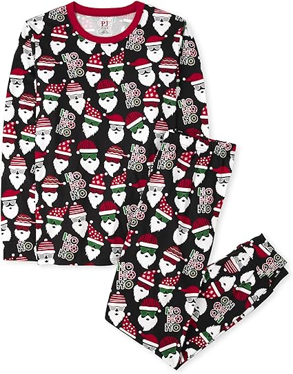 The Children's Place Family Matching, Festive Christmas Pajama Sets, Cotton