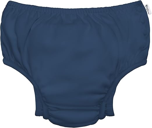 i Play Unisex Swim Diaper Navy Solid-4T