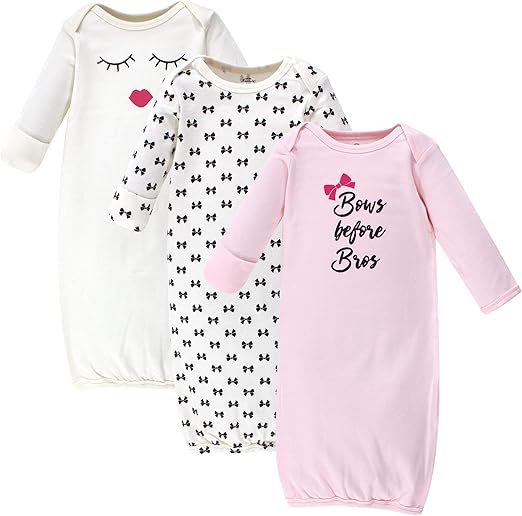 Little Treasure Unisex Baby Cotton Gowns