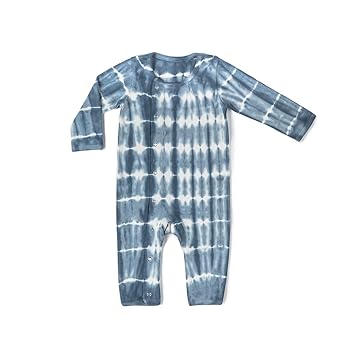 PEHR Tie-Dye Romper Tie-Dye Blue / 0-3 mos.