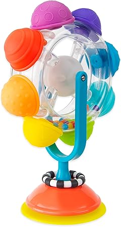 Sassy Rainbow Wheel High Tray Toy, Age 6+ Months