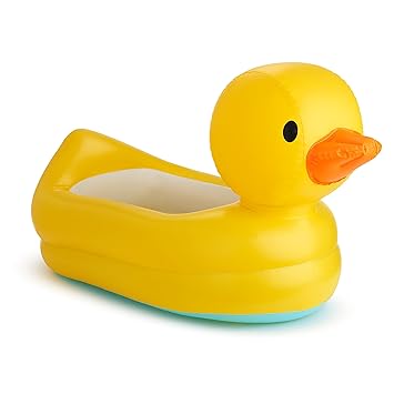 Munchkin® Duck™ Inflatable Baby Bathtub with White Hot® Heat Alert