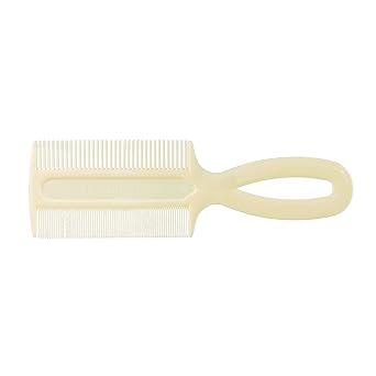 Dukal Dawn Mist Baby Comb and Brush, Two-Sided, Ivory (12 Bags of 72) (Pack of 864)