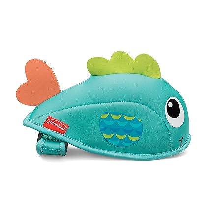 Infantino Cap The Tap Bath Spout Cover, Unisex Multicolor Bath Accessory, Whale