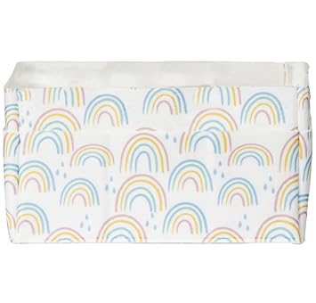 Sammy & Lou Painted Rainbow Felt Baby Wipes Caddy