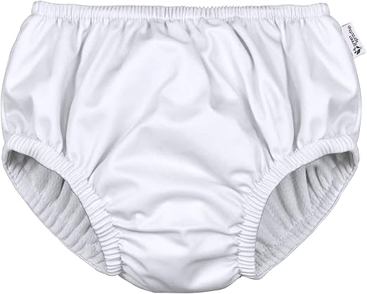 Green Sprouts Baby Girls Pull-up And Toddler Swim Diaper, White, 18 Months US