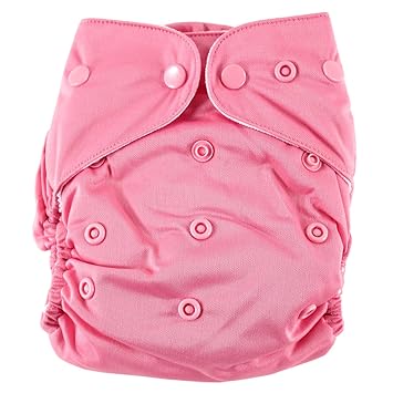 Luvable Friends All-in-One Reusable Diaper, Pink