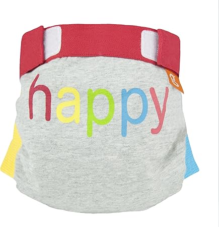 Gdiapers Happy Diaper Pants, Heather Gray, Large