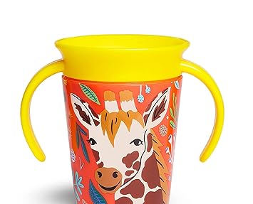 Munchkin® Miracle® 360 Wildlove Trainer Cup, 6 Oz, Giraffe