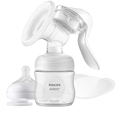 Philips AVENT Manual Breast Pump, SCF430/30, Clear