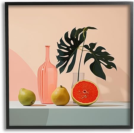 Stupell Industries Tropical Citrus Still Life Framed Giclee Art by Lazar Studio