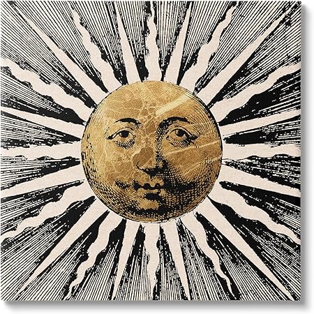 Stupell Industries Bohemian Sun Rays Canvas Wall Art by Lil' Rue