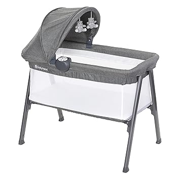 Baby Trend Lil Snooze™ Large Bassinet Plus, Restful Grey