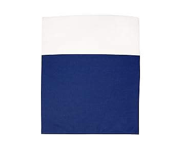 Little Love by NoJo Separates Collection Solid Crib Skirt, Navy