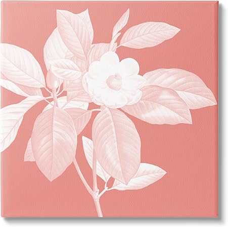 Stupell Industries Pink & White Floral Canvas Wall Art by Andrea Haase