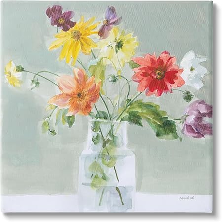 Stupell Industries Wild About Wildflowers Canvas Wall Art by Danhui Nai