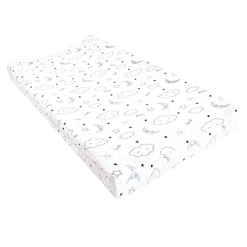 Hudson Baby Unisex Baby Changing Pad Cover, Dreamer, One Size