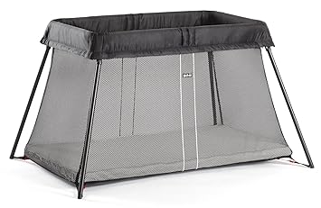 BabyBjörn Travel Crib Light - Black (040280US), One Size