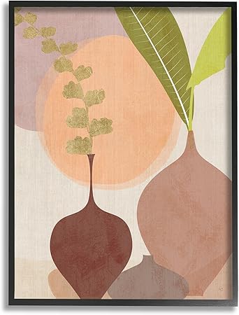 Stupell Industries Boho House Plants Framed Giclee Art by Susan Jill