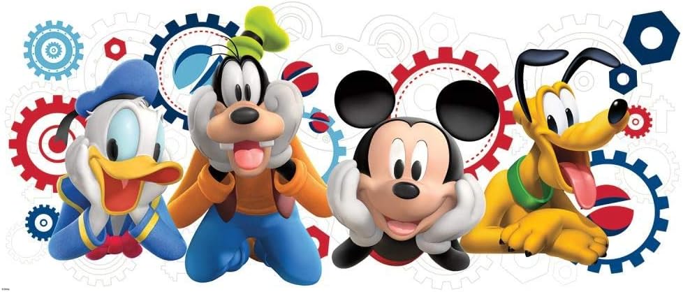 RoomMates Disney Mickey Mouse Clubhouse Capers Giant Peel and Stick Wall Decals by RoomMates, RMK2561GM