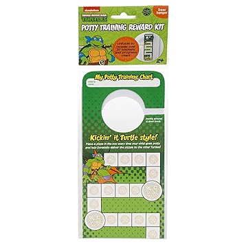 Nickelodeon TMNT Door Hang Version Potty Rewards Kit