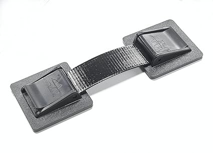 2 Pack Equipment Safety Straps, Black