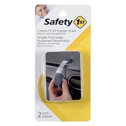 Safety 1st Custom Fit All Purpose Strap, Décor 2 Count (Pack of 1)